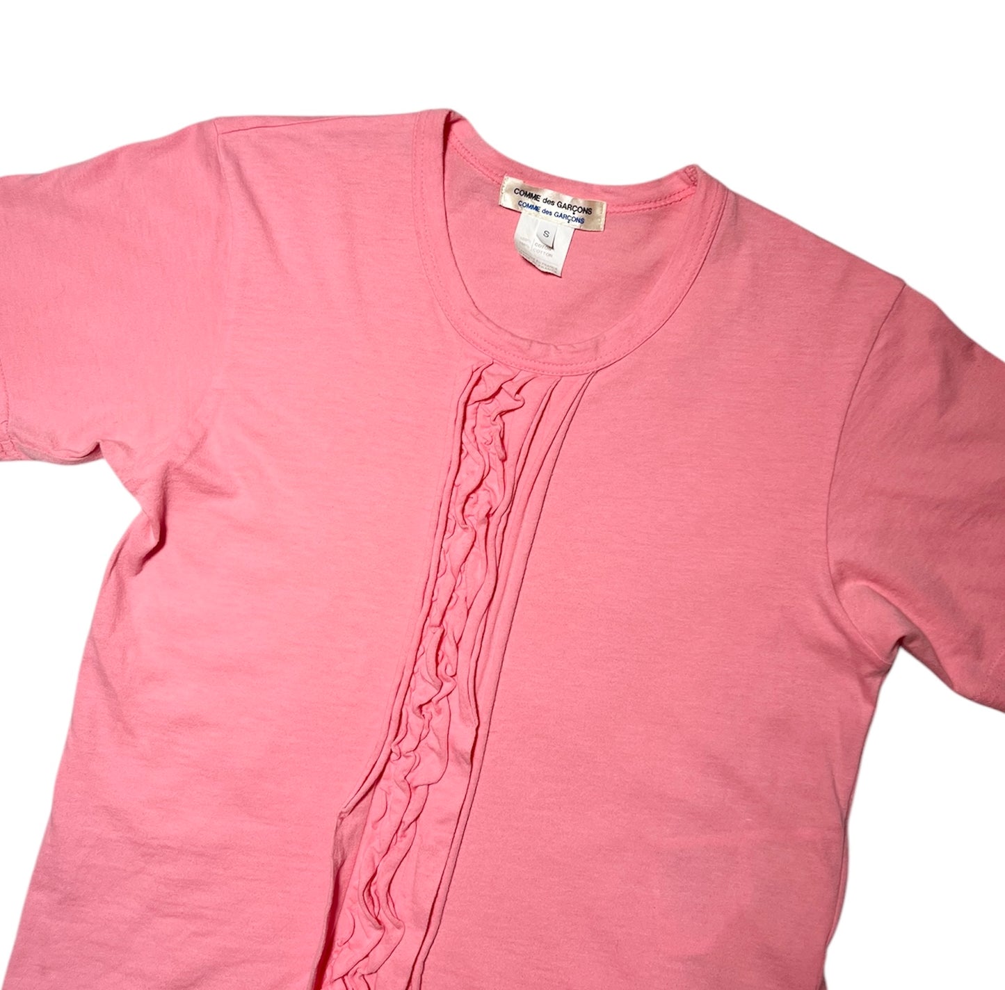 2000s COMME des GARÇONS pink t-shirt