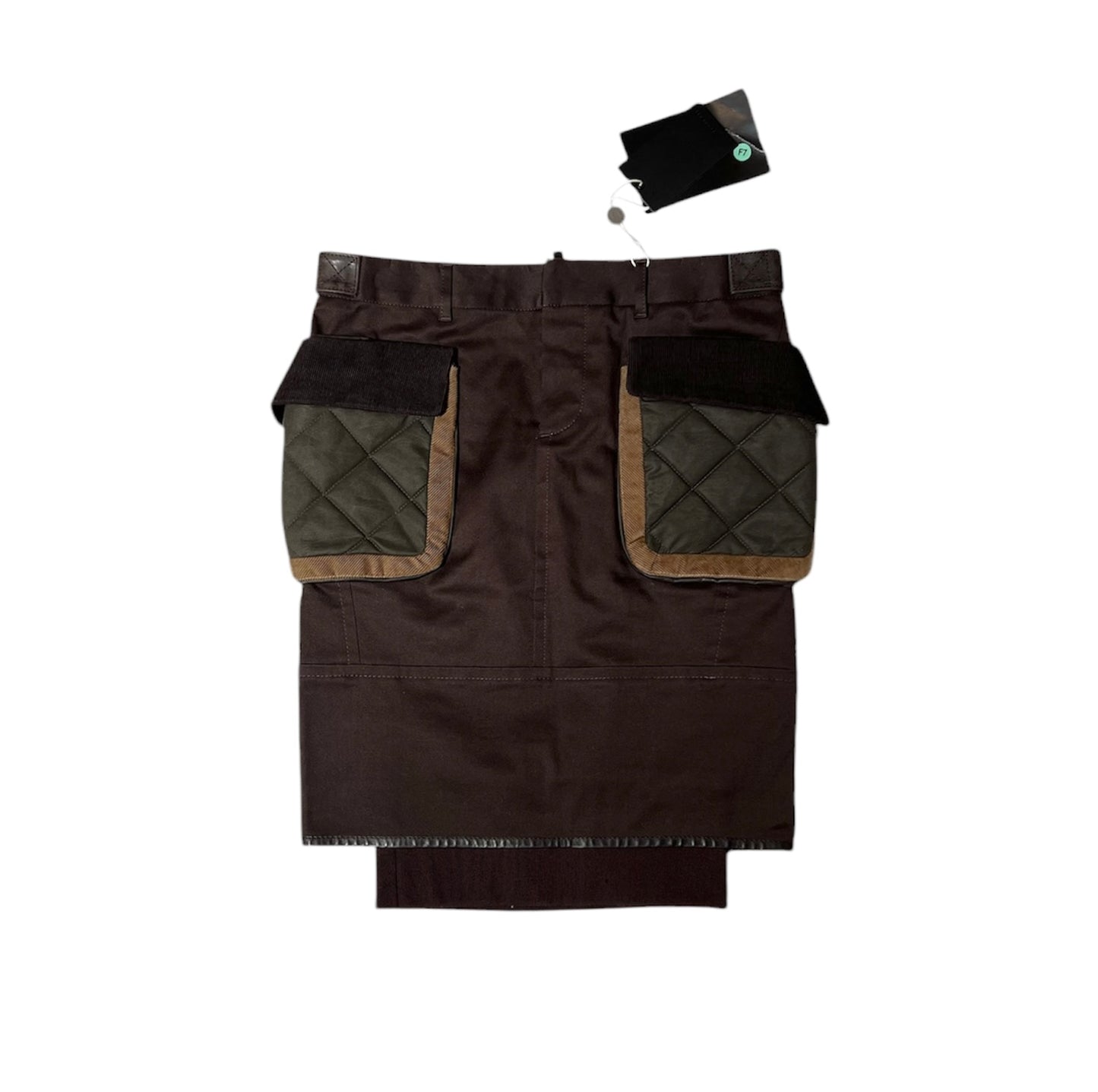 Deadstock 2012 Dsquared2 cotton skirt