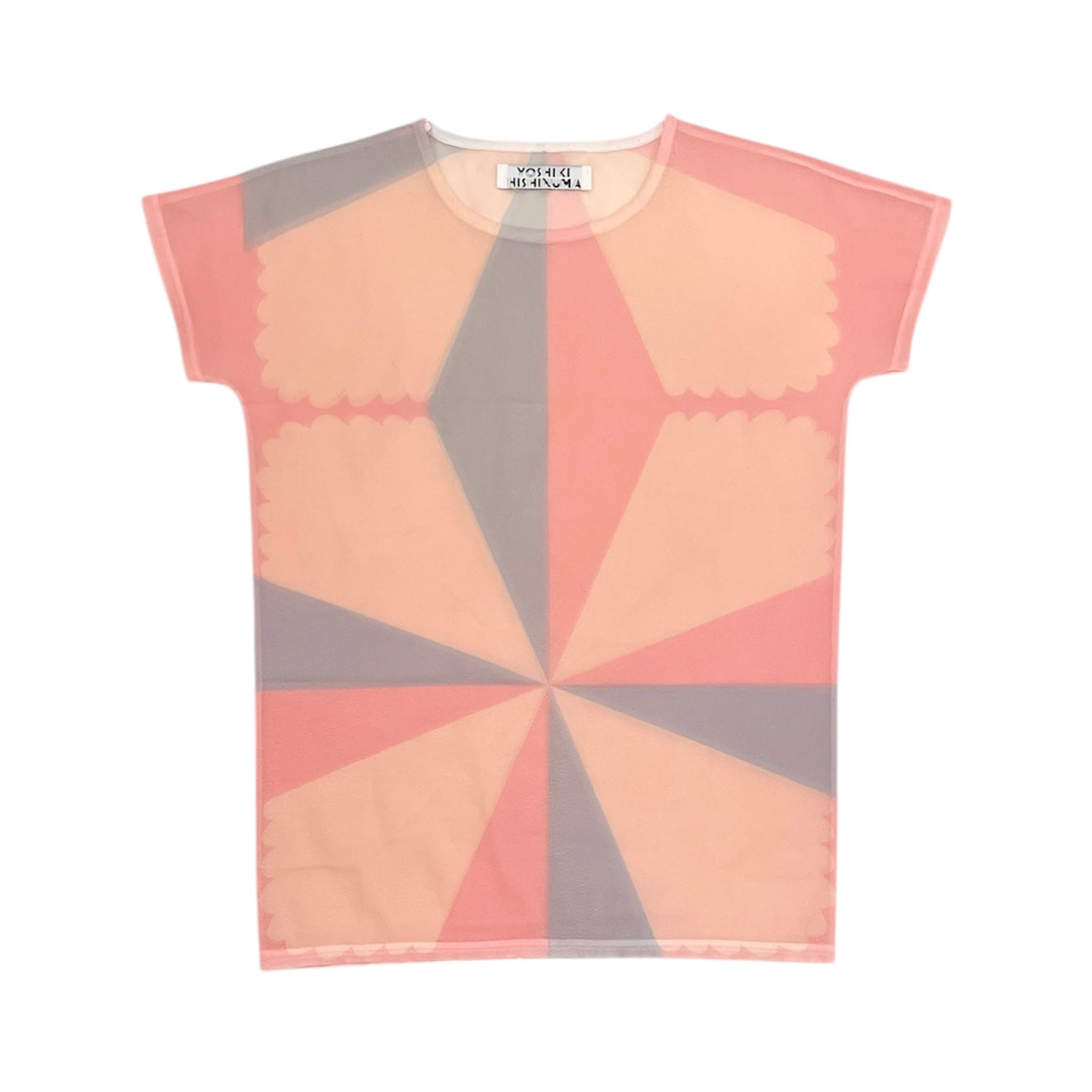 Early 2000s Yoshiki Hishinuma Crepe Sheer Top