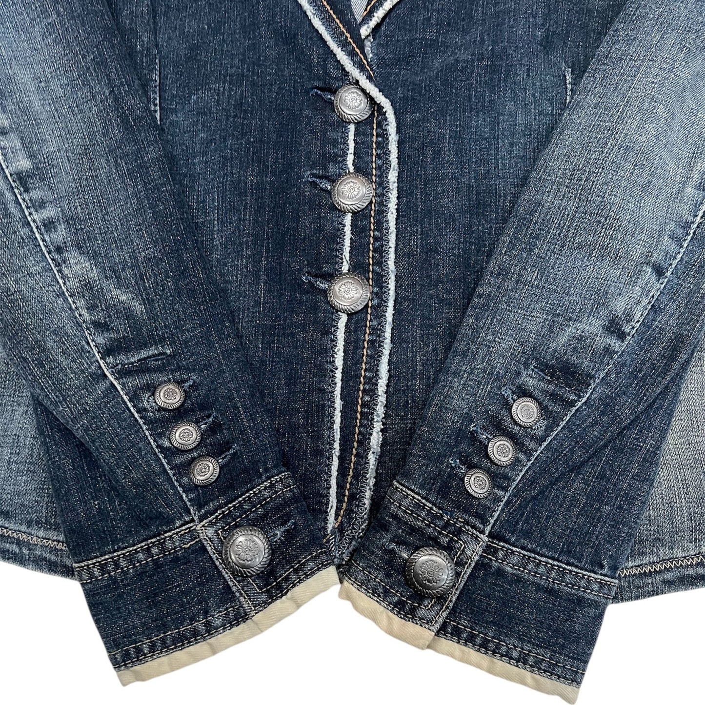 2000s Marite Francois Girbaud Denim Blazer