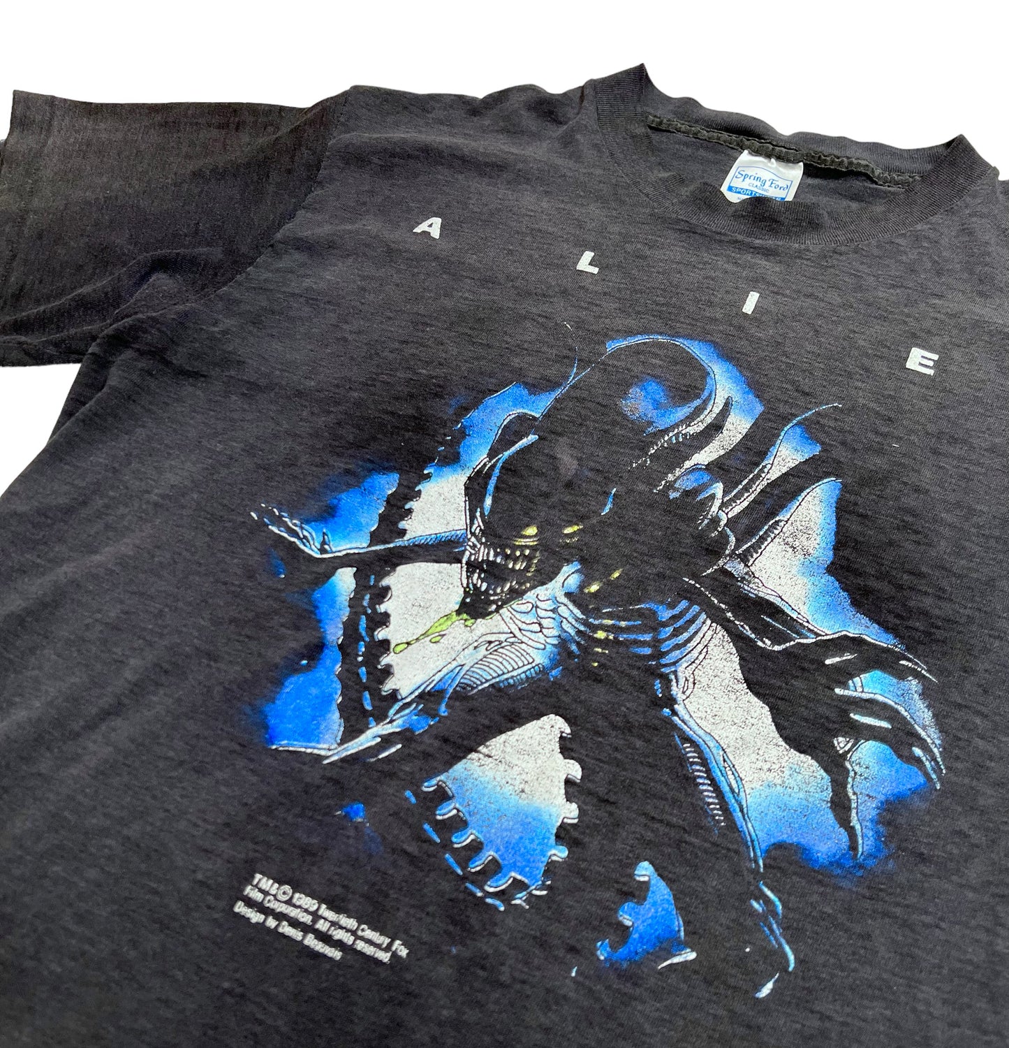 1989 Alien movie promo t-shirt