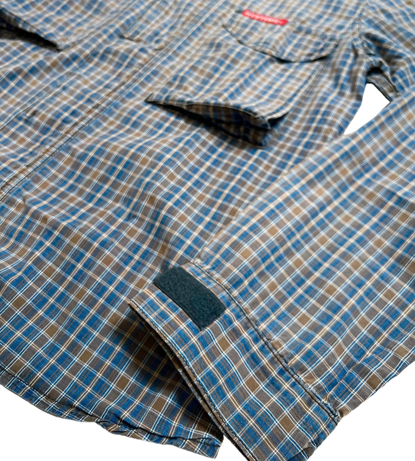 2000s Hysteric Glamor military style plaid jacket