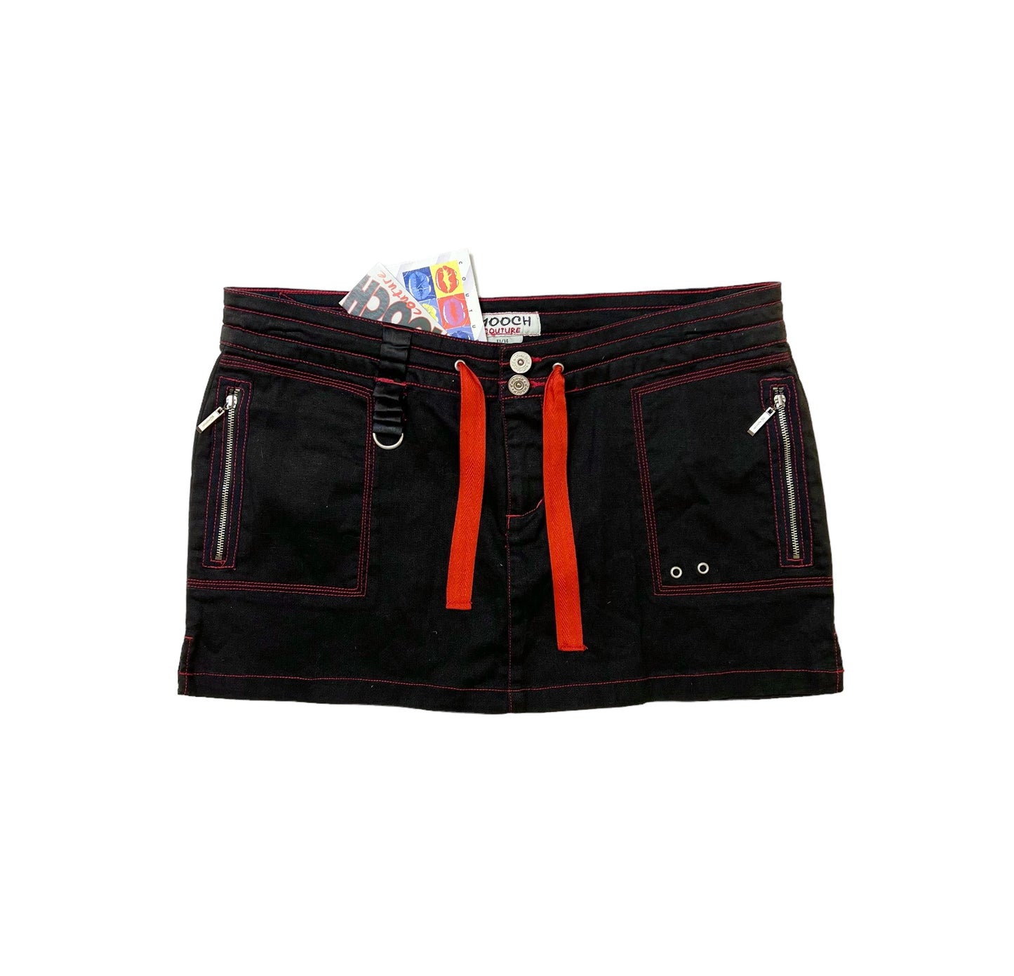 Deadstock 2000s Smooch Couture mini skirt