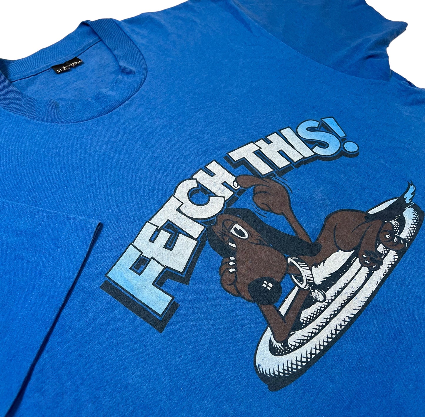 1980s "Fetch This!" Screen Stars graphic t-shirt