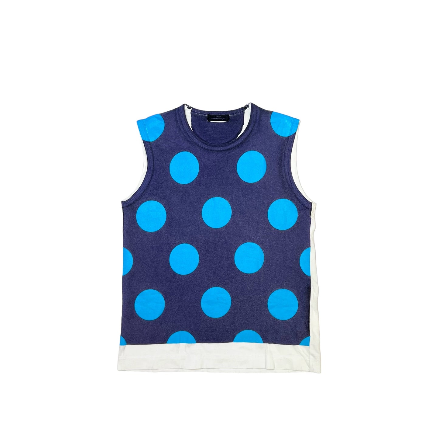 2003 Tricot COMME des GARÇONS polka dot tank top