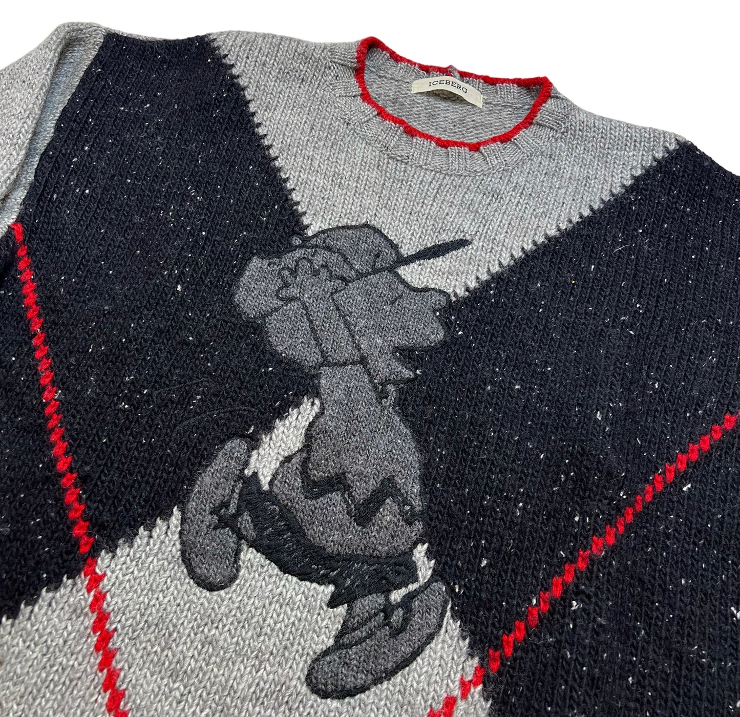 1990s Iceberg "Charlie Brown" Peanuts sweater