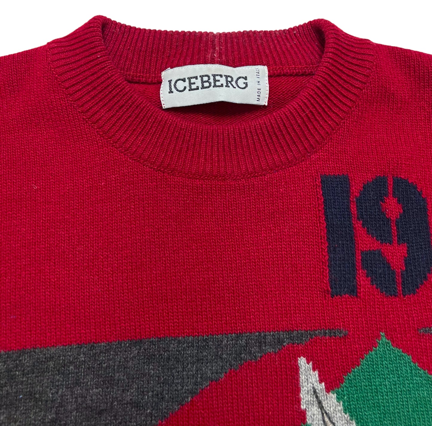 1994 Iceberg "Bugs Bunny" crewneck sweater