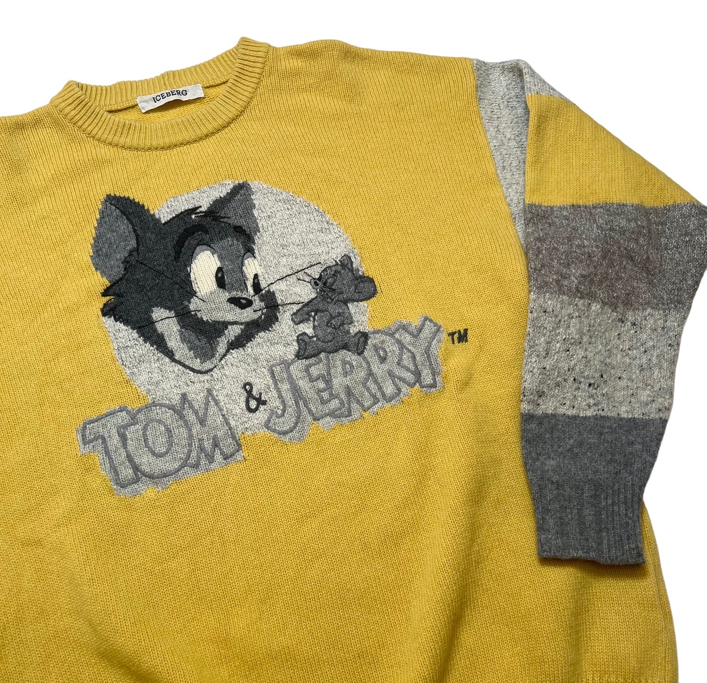 1995 Iceberg "Tom & Jerry" crewneck sweater