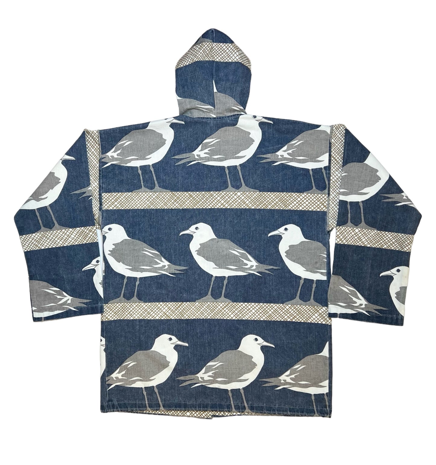 1980s Michigan Rag Co. “Seagull” printed anorak jacket