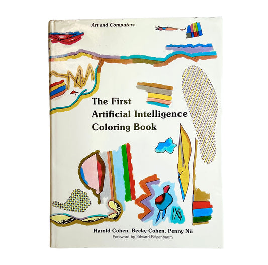 1983 The First Artificial Intelligence Coloring Book 1st Edition