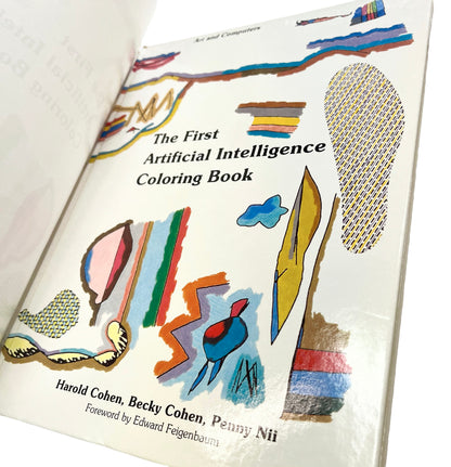 1983 The First Artificial Intelligence Coloring Book 1st Edition