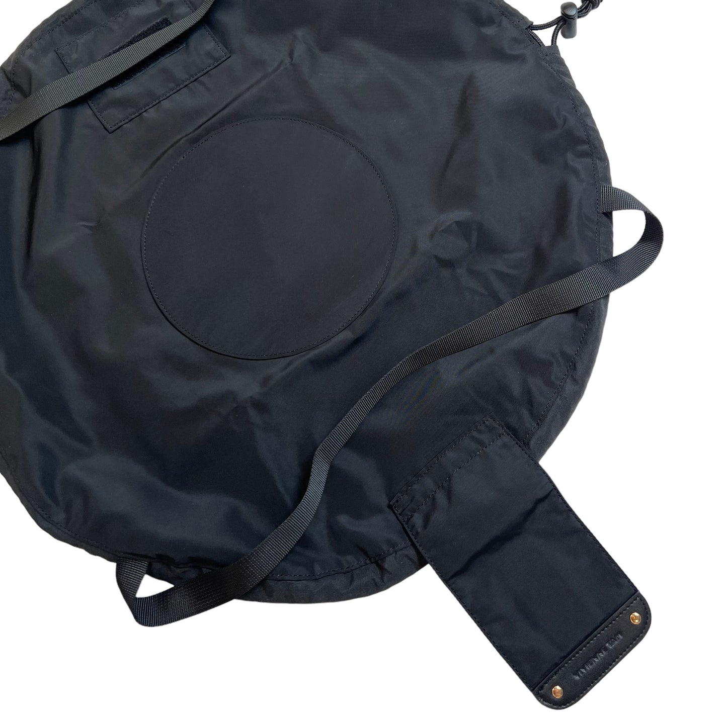 Vintage Vivianne Tam drawstring circle cut bag