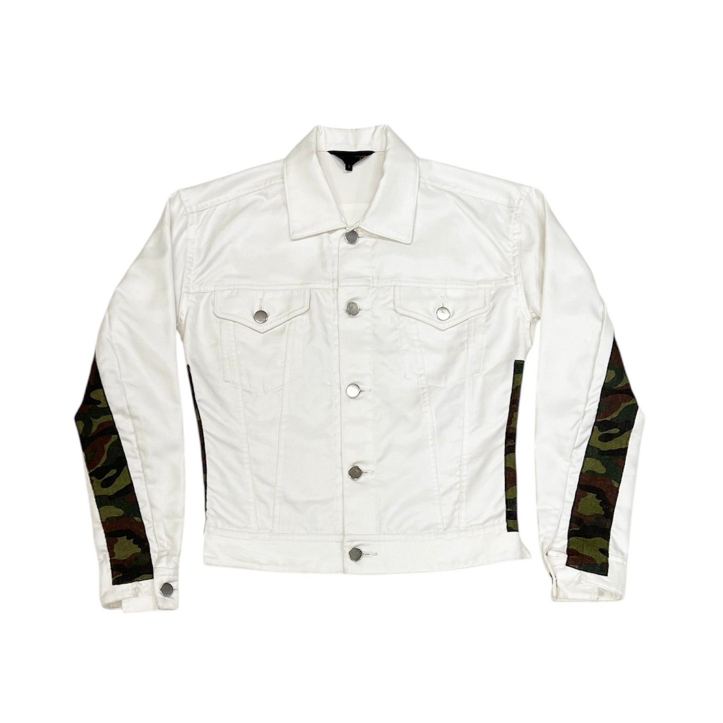 2001 SS COMME des GARÇONS Satin Twill Camo Tape Jacket