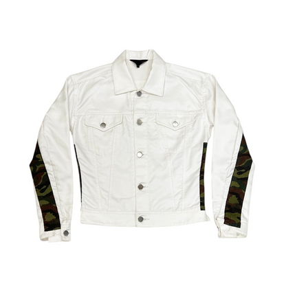 2001 SS COMME des GARÇONS Satin Twill Camo Tape Jacket