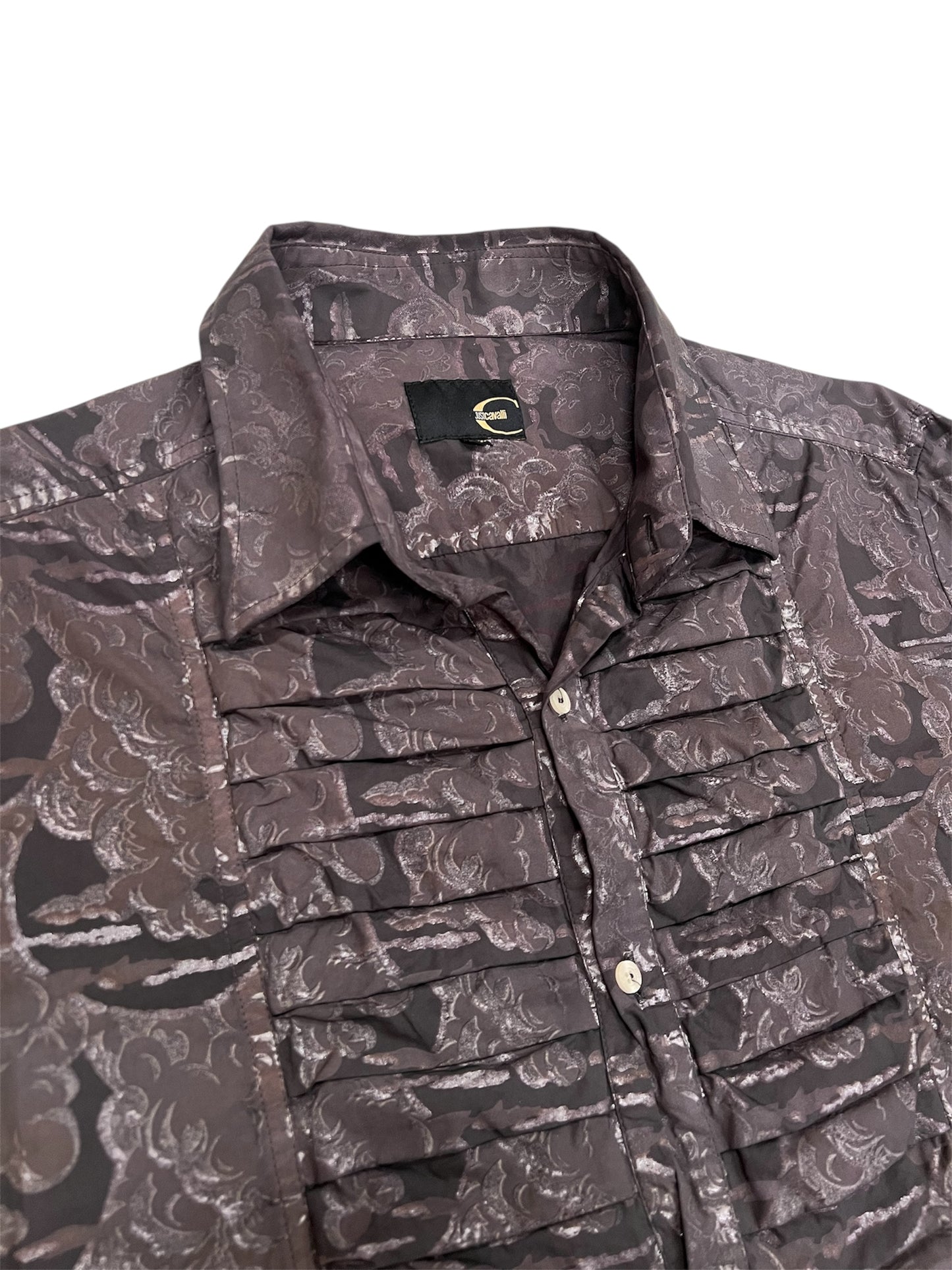 2000s Just Cavalli Button Up Shirt