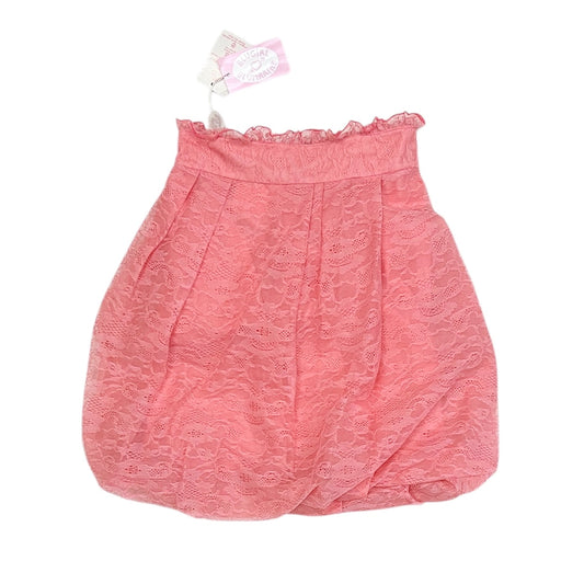 NWT 2000s Blugirl By Blumarine Silk Lace Bubble Skirt