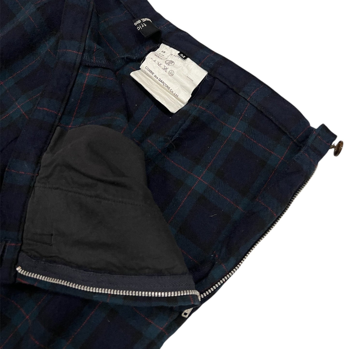 2008 COMME des GARÇONS TRICOT Cropped Wool Trousers