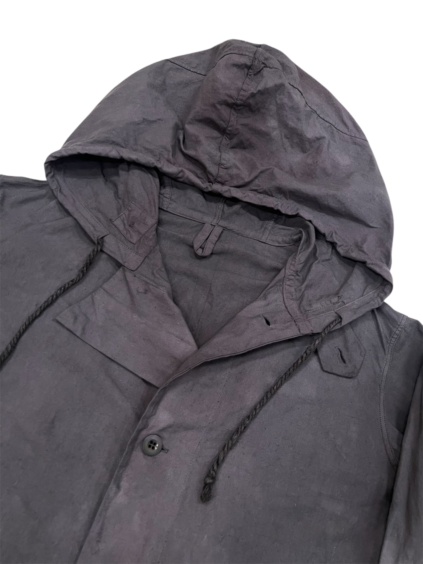1940s Swedish Military Over Dyed  Parka