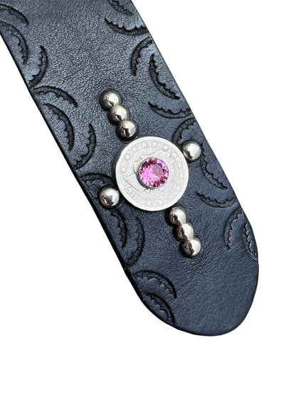 Monster Fan Club “Cluster”Handmade studded Belt