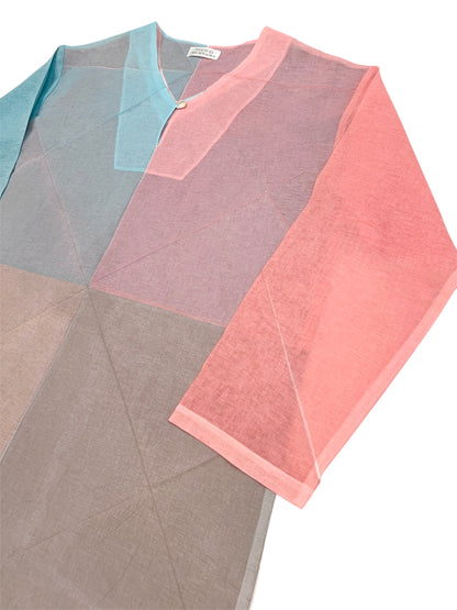 Early 2000s Yoshiki Hishinuma Sheer Pull Over Shirt