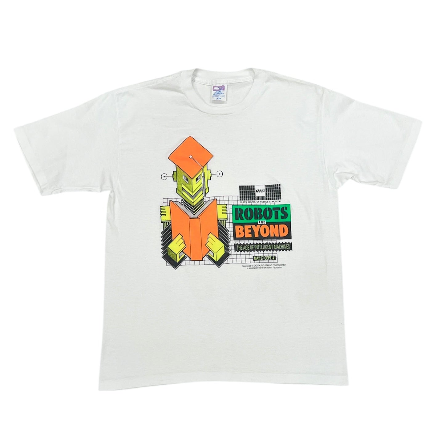 1992 Robots and Beyond AI T-shirt