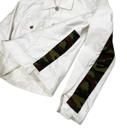 2001 SS COMME des GARÇONS Satin Twill Camo Tape Jacket