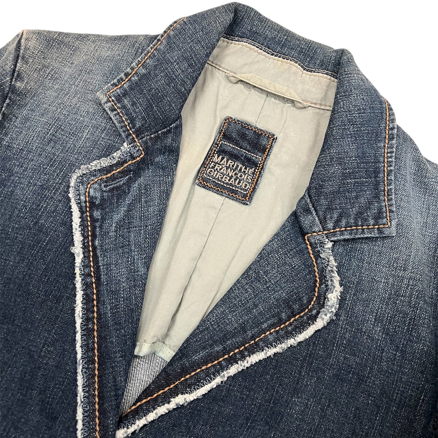 2000s Marite Francois Girbaud Denim Blazer