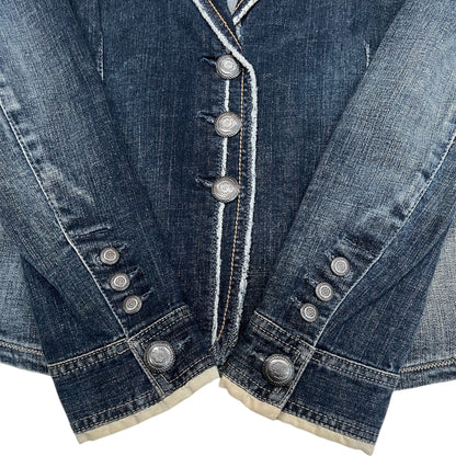 2000s Marite Francois Girbaud Denim Blazer
