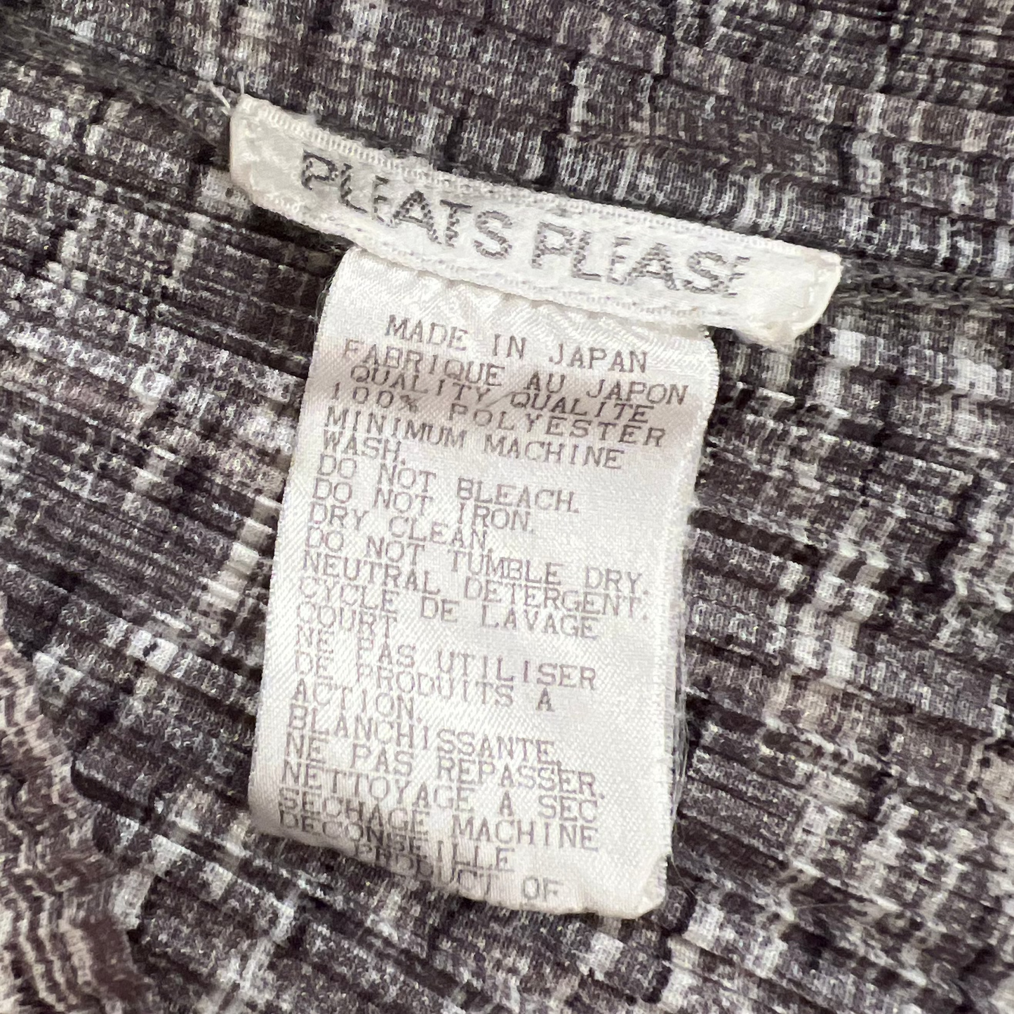 1998 Pleats Please Issey Miyake Top