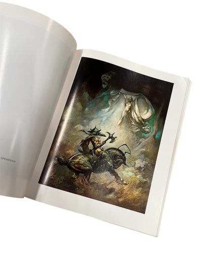 1975 The Fantastic Art of Frank Frazetta illustration book