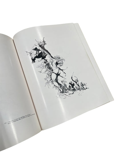 1975 The Fantastic Art of Frank Frazetta illustration book