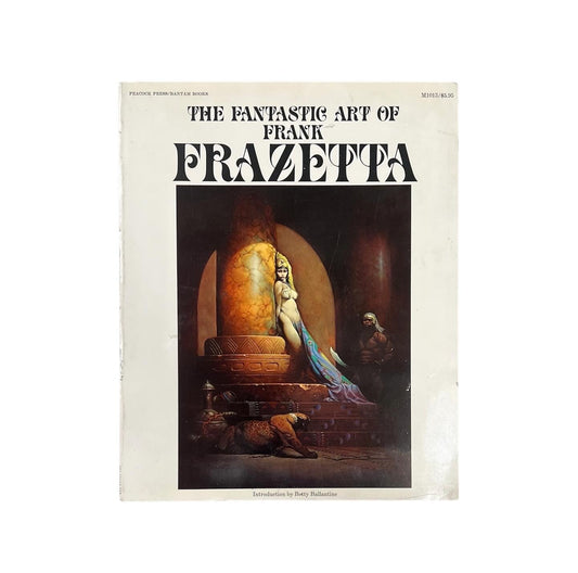 1975 The Fantastic Art of Frank Frazetta illustration book