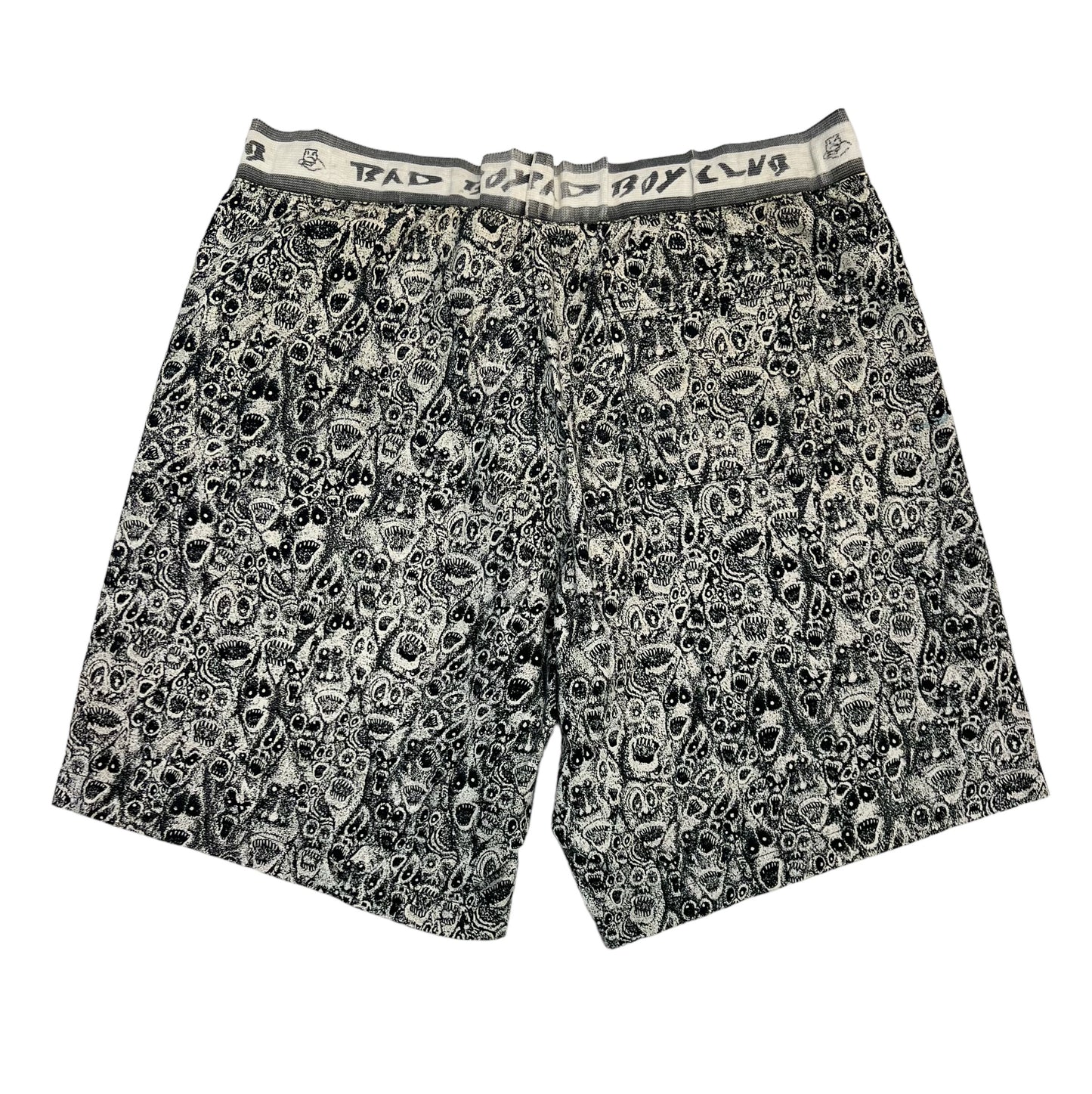 1980s Life's A Beach Surf Gear skull shorts