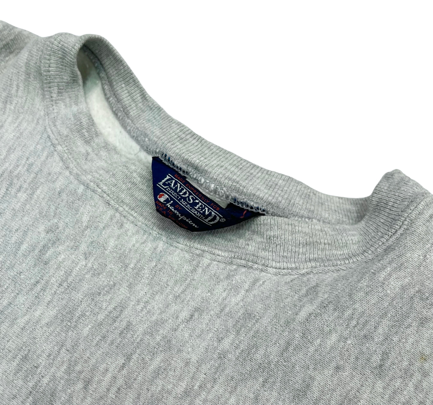 1980s Champion x Landsend reverse weave sweatshirt