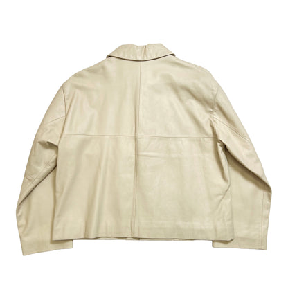 Vintage Hai Sporting Gear Issey Miyake cropped leather jacket