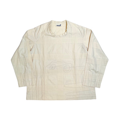 Vintage Hai Sporting Gear Issey Miyake muslin shirt/skirt set
