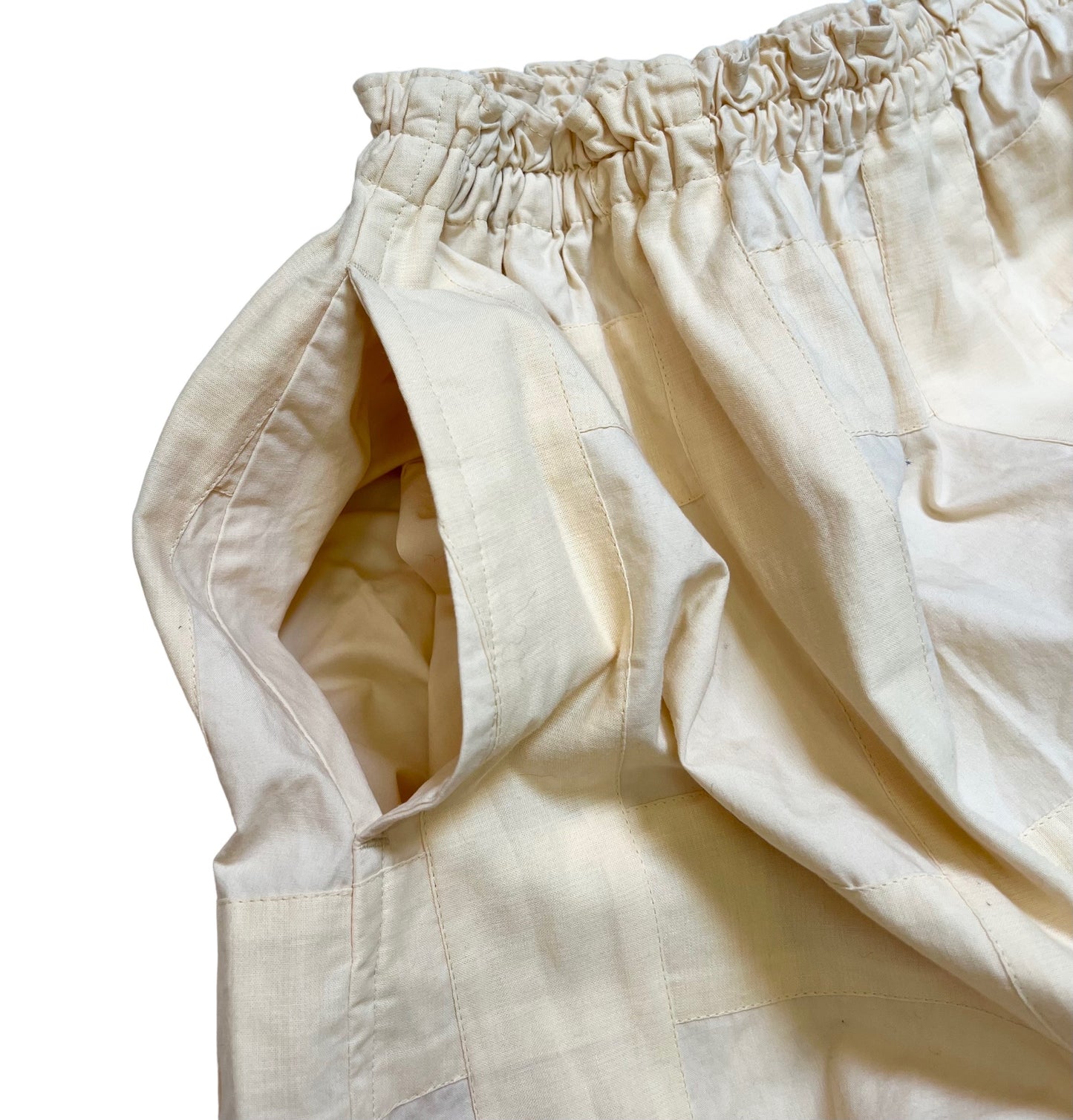 Vintage Hai Sporting Gear Issey Miyake muslin shirt/skirt set