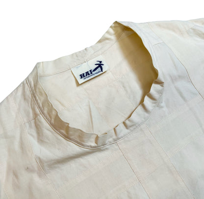 Vintage Hai Sporting Gear Issey Miyake muslin shirt/skirt set