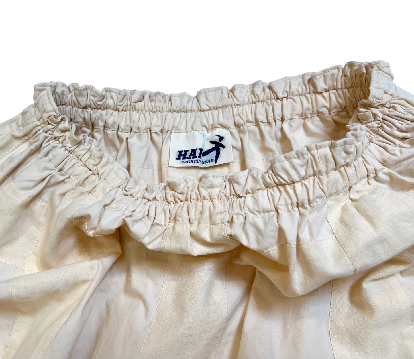Vintage Hai Sporting Gear Issey Miyake muslin shirt/skirt set