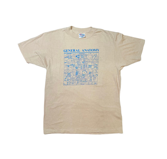 1980s General Anatomy Hanes t-shirt