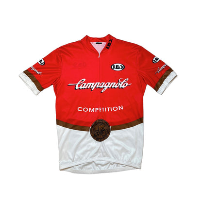 Vintage Louis Garneau Campagnolo pop art cycling jersey
