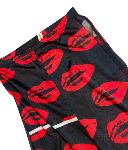 2008 COMME des GARÇONS lip AOP leggings