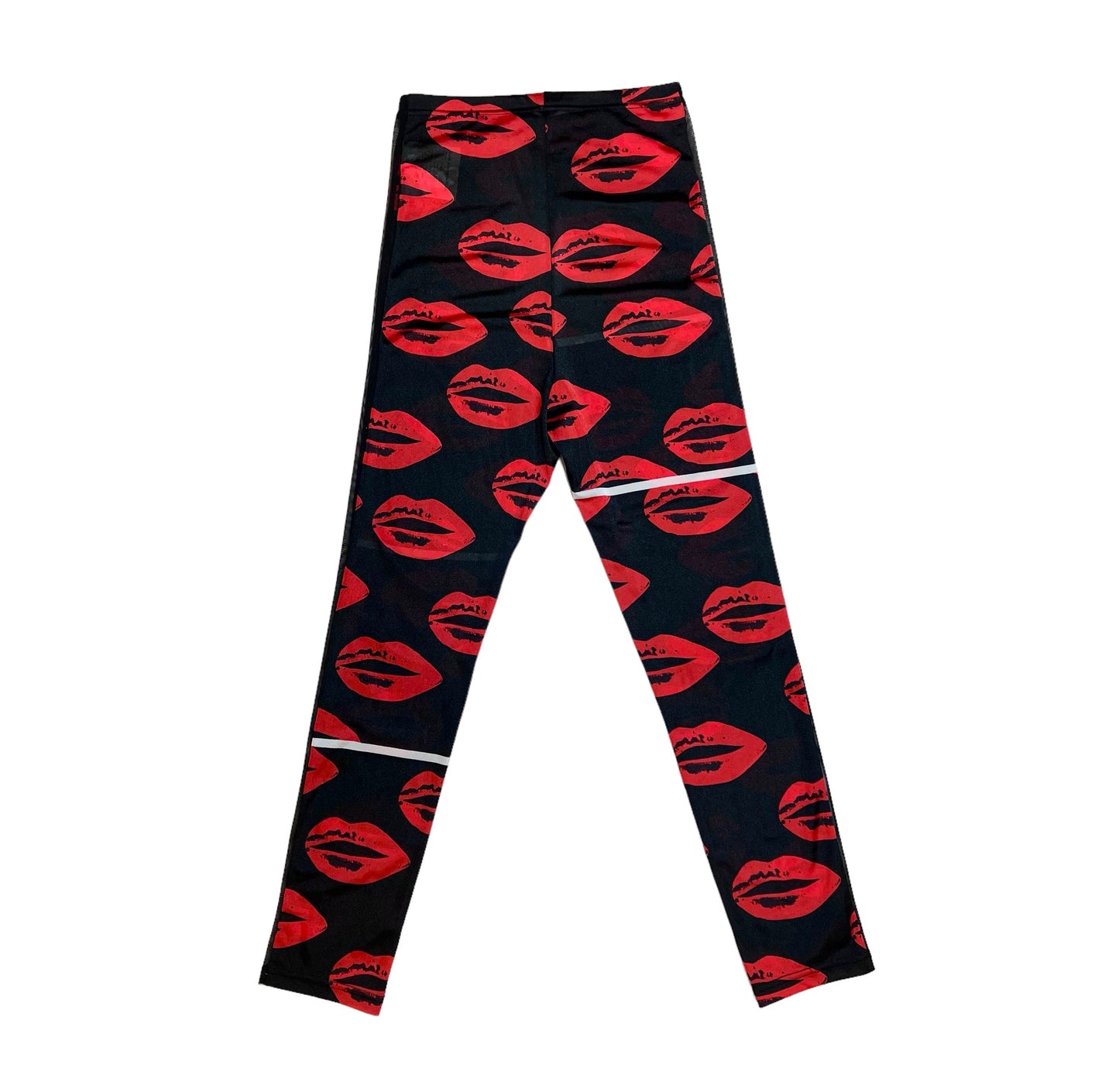 2008 COMME des GARÇONS lip AOP leggings