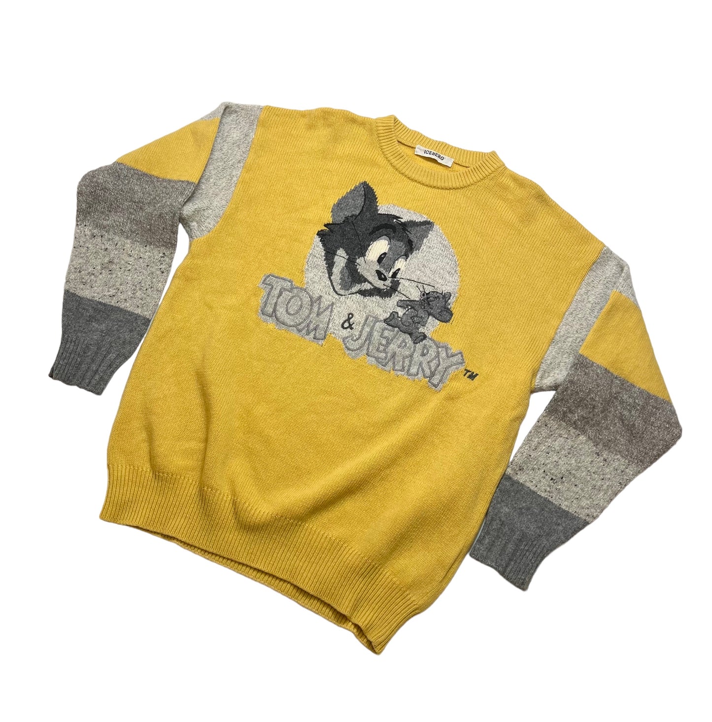 1995 Iceberg "Tom & Jerry" crewneck sweater