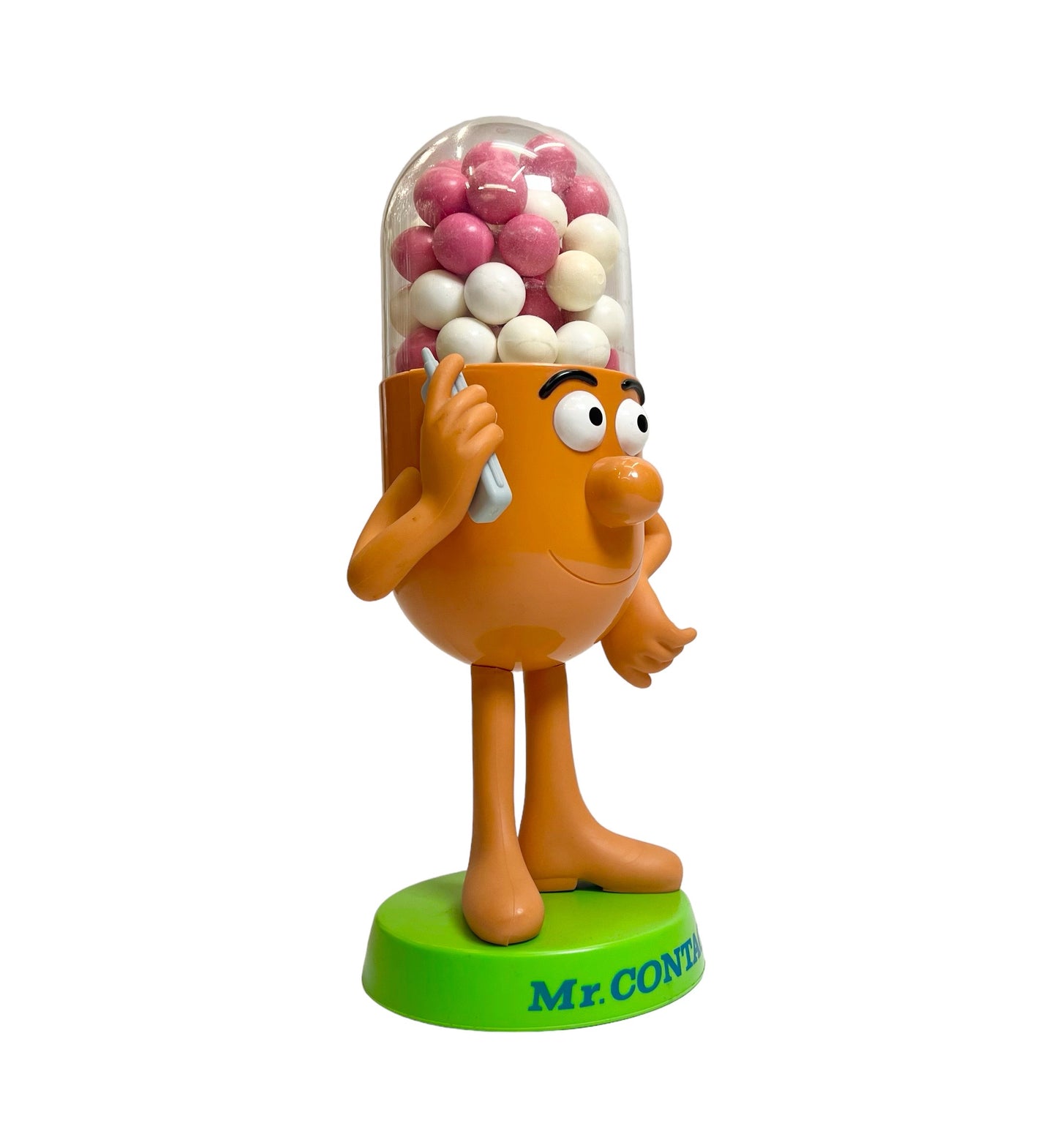 Vintage Mr.Contact cold/flu medicine store display figure