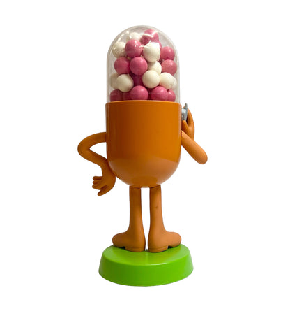 Vintage Mr.Contact cold/flu medicine store display figure