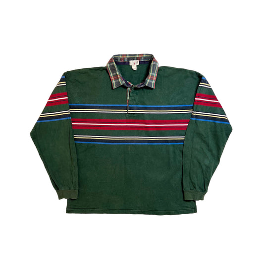 1990s J. Crew Oarsman rugby shirt