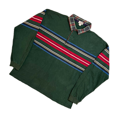 1990s J. Crew Oarsman rugby shirt
