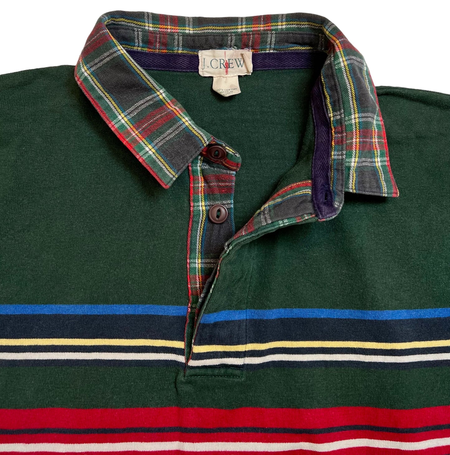 1990s J. Crew Oarsman rugby shirt
