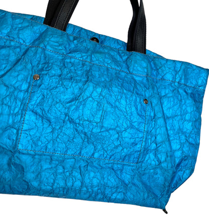 2000s Pleats Please Issey Miyake crinkle tote bags